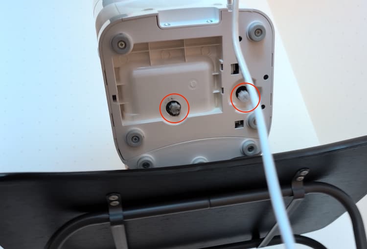 エブリィフレシャスミニの排水キャップ2つの場所